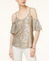 BAR III Cold Shoulder Top